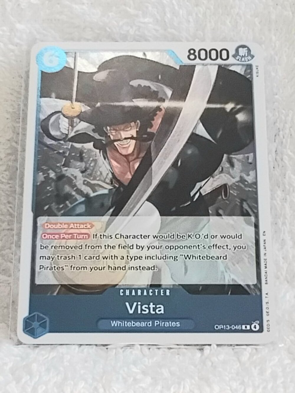 Mint One Piece Vista Rare Character Foil Card OP13-046!!